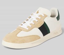 Ledersneaker im Colour-Blocking-Design Modell 'AREA'