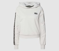 Hoodie mit Label-Patch Modell 'NATURAL VENTUS7'