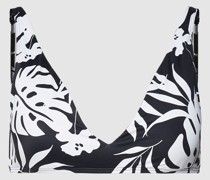 Bikini-Oberteil mit Allover-Muster Modell 'ROXY LOVE THE OCEANA'