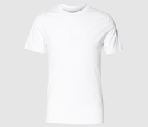 Slim Fit T-Shirt mit Label-Print