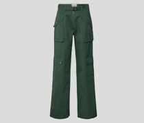 Cargohose mit Reißverschluss