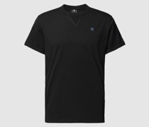 T-Shirt mit Label-Stitching Modell 'Nifous'