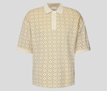 Poloshirt mit Knopfleiste