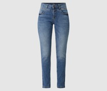 Slim Fit Jeans mit Stretch-Anteil Modell 'Newport'