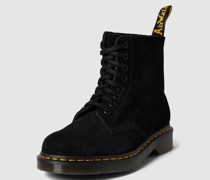 Schnürboots in unifarbenem Design Modell 'Pascal'