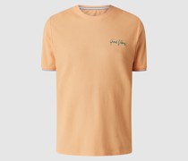 T-Shirt aus Piqué