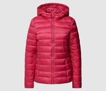 Steppjacke mit Kapuze