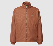 Windbreaker mit Label-Detail