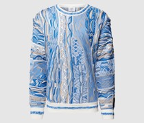 Strickpullover mit Allover-Muster