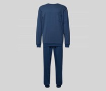 Pyjama mit Brusttasche Modell 'Comfort Essentials'