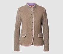 Blazer mit Pattentaschen