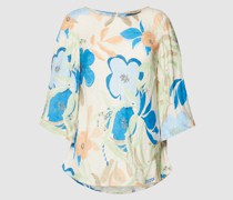 Bluse mit Allover-Muster Modell 'Ewi Botanic'