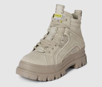 Boots mit Label-Detail