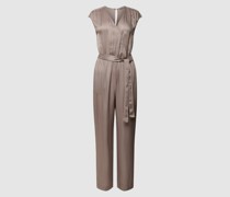 Jumpsuit mit Strukturmuster