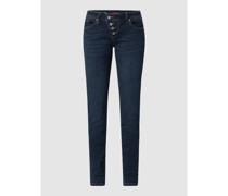 Slim Fit Jeans mit Stretch-Anteil Modell 'Malibu'