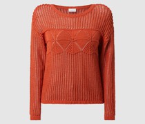 Pullover aus Baumwollmischung Modell 'Elas'
