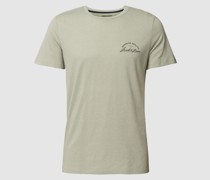 T-Shirt mit Rundhalsausschnitt Modell 'ACE'