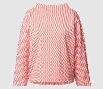 Sweatshirt mit Allover-Muster Modell 'Gillu'