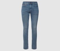 Jeans mit Label-Patch Modell 'TAPERED HOUSTON'