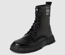 Schnürboots mit Schnürverschluss Modell 'Black Apple'