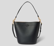 Bucket Bag mit Label-Detail