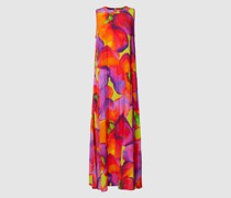 Maxikleid mit Allover-Muster