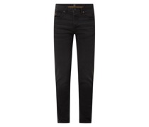 Tapered Fit Jeans mit Stretch-Anteil Modell 'Taber'