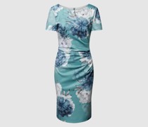Cocktailkleid mit floralem Muster