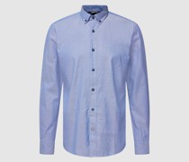 Casual Fit Business-Hemd mit Button-Down-Kragen
