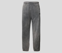 Sweatpants in melierter Optik