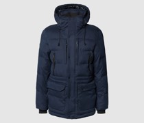 Steppjacke mit Kapuze