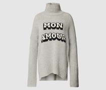 Oversized Strickpullover aus reiner Wolle Modell 'ALMA'