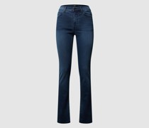 Bootcut Jeans mit Kontrastnähten Modell 'CICI'
