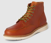 Boots mit Wulstnaht Modell 'SLHTEO NEW LEATHER'