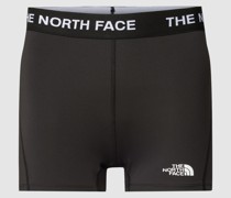 Shorts mit elastischem Logo-Bund