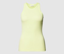 Tank Top in Ripp-Optik
