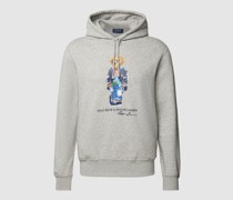 Hoodie mit Motiv-Print
