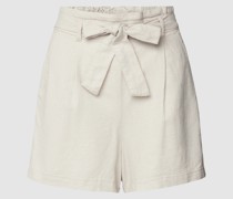Shorts mit Bindegürtel Modell 'CARO'
