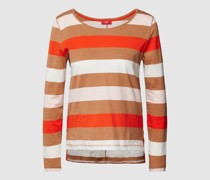 Longsleeve mit Streifenmuster