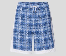 Shorts in Bouclé-Optik