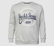 PLUS SIZE Sweatshirt mit Label-Print