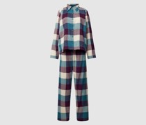 Pyjama mit Vichy-Karo