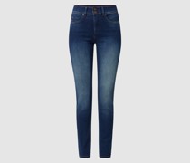 Skinny Fit Jeans mit Stretch-Anteil Modell 'Push in Secret'