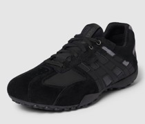 Sneaker mit Kontrastbesatz Modell 'UOMO'