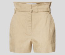 Shorts mit Strukturmuster