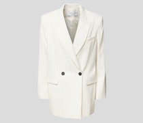 Blazer mit Nadelstreifen