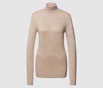 Strickpullover mit Rollkragen Modell 'MAFA'