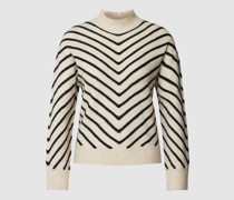 Strickpullover mit Streifenmuster Modell 'DIEGO'