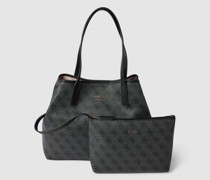 Handtasche mit Allover-Logo-Muster Modell 'VIKKY'