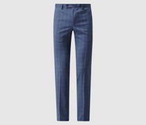 Extra Slim Fit Anzughose mit Stretch-Anteil Modell 'Nanno'